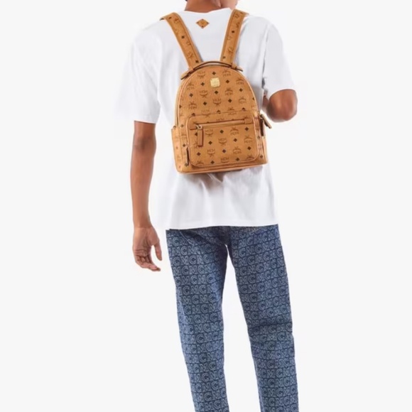 MCM Stark 32 Visetos Coated Canvas Backpack main image 2